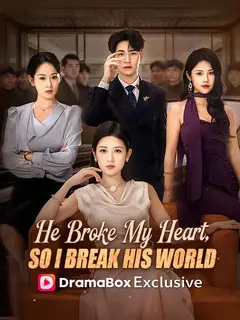 He Broke My Heart, So I Break His World poster