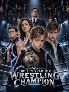 Ten-year-old wrestling champion poster
