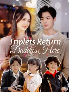 Triplets Return, Daddy's Here poster