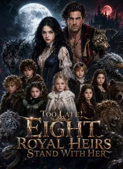 TOO LATE! EIGHT ROYAL HEIRS STAND WITH HER poster