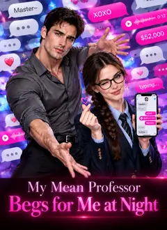 My Mean Professor Begs for Me at Night poster