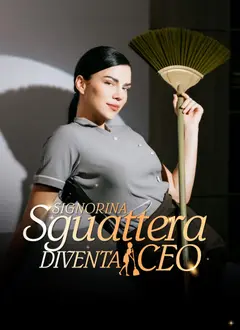 La donna delle pulizie è la CEO poster