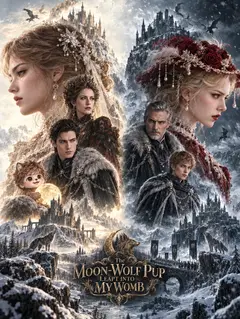 The Moon-Wolf Pup Leapt Into My Womb poster